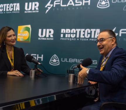 Eventos: Entrevista em painel com marcas Protecta, UR, Flash, Milipol