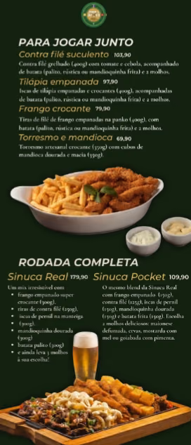 Rebranding Hora Bolas: Cardápio: Para jogar junto e Rodada completa